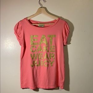 Eat Cake Wear Juicy Couture shirt